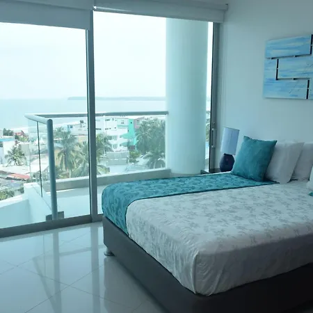 Apartamento Modern 3 Bedroom With Sea-beach View Cartagena